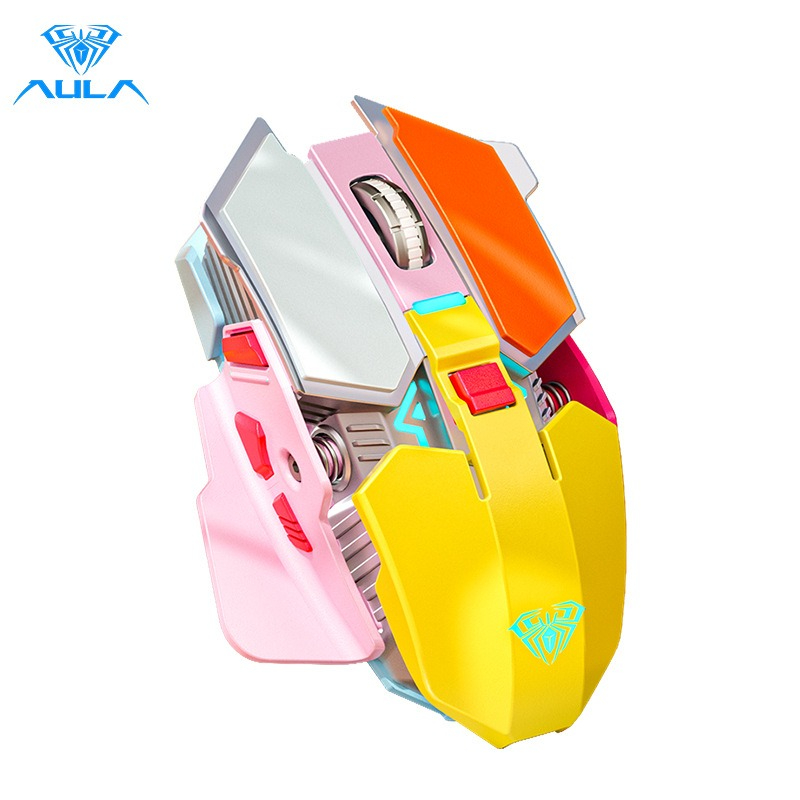 Laptop Electronics Accessories - ماوس ألعاب لاسلكي قابل لإعادة الشحن
