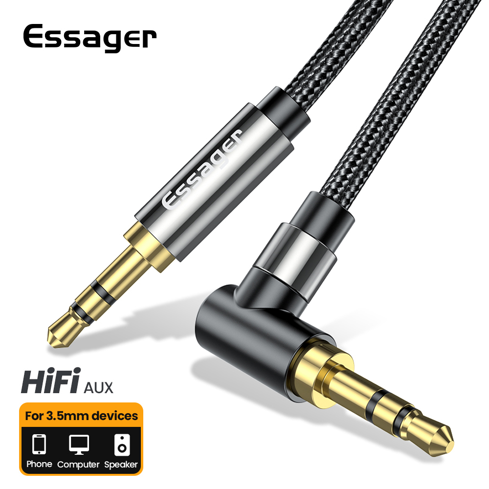 Laptop Accessories Headphones - Essager Aux تمديد كابل 3.5 مللي