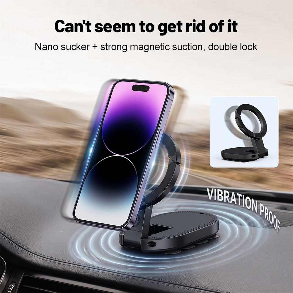 Laptop Accessories Distributor - 360 ° حامل هاتف مغناطيسي دوار