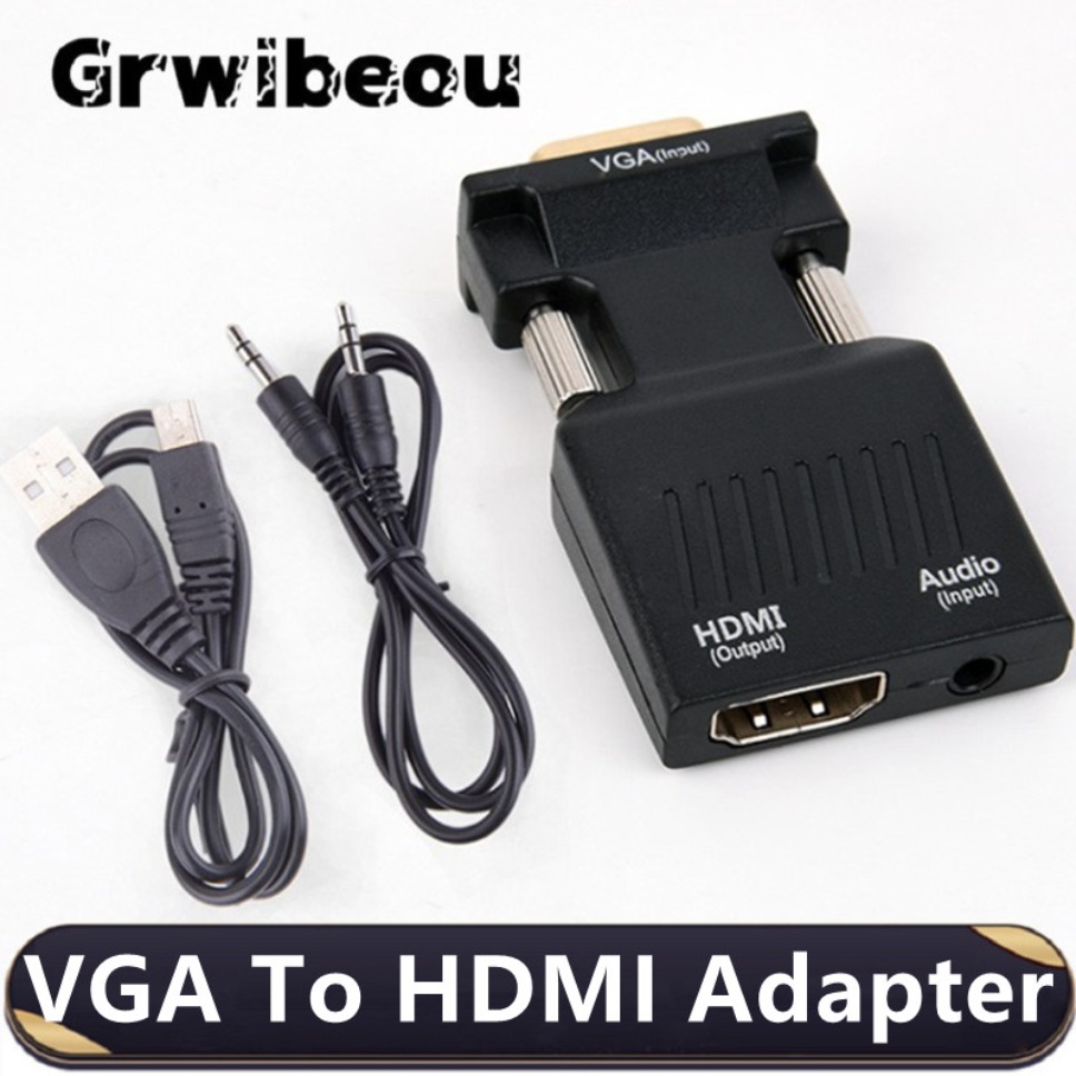 Hdmi Vga Adapter - 1080P VGA إلى HDMI محول مع
