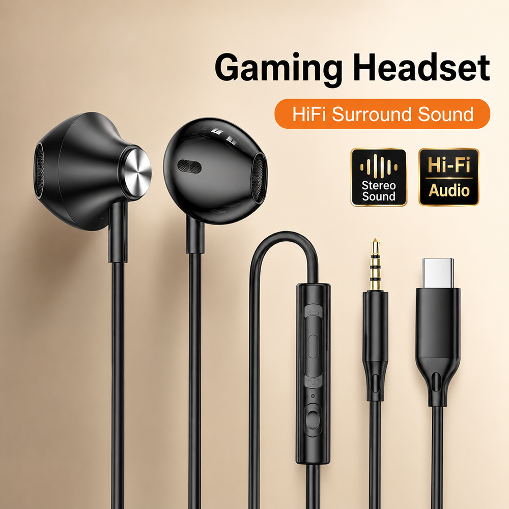 Laptop Accessories Headphones - سماعات رأس هاي فاي محيطية بصوت