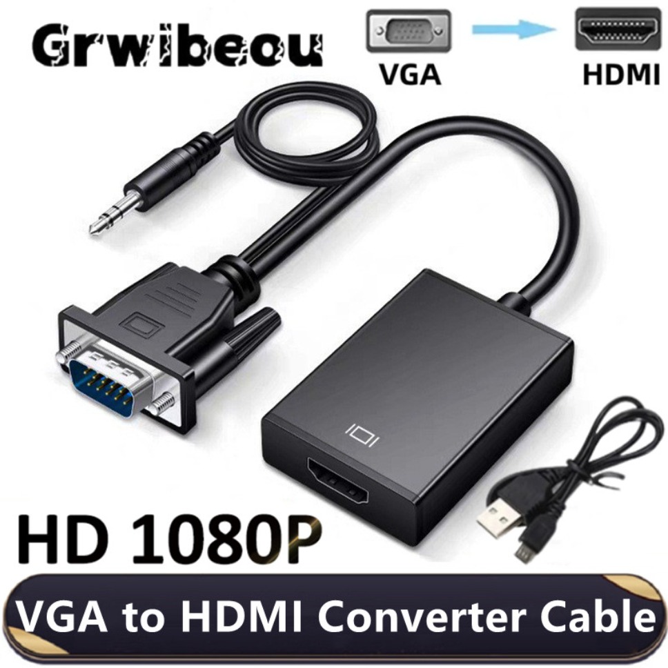 Hdmi Vga Adapter - كابل محول VGA إلى HDMI بدقة
