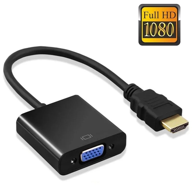 Hdmi Vga Adapter - محول كابل HDMI إلى VGA بدقة