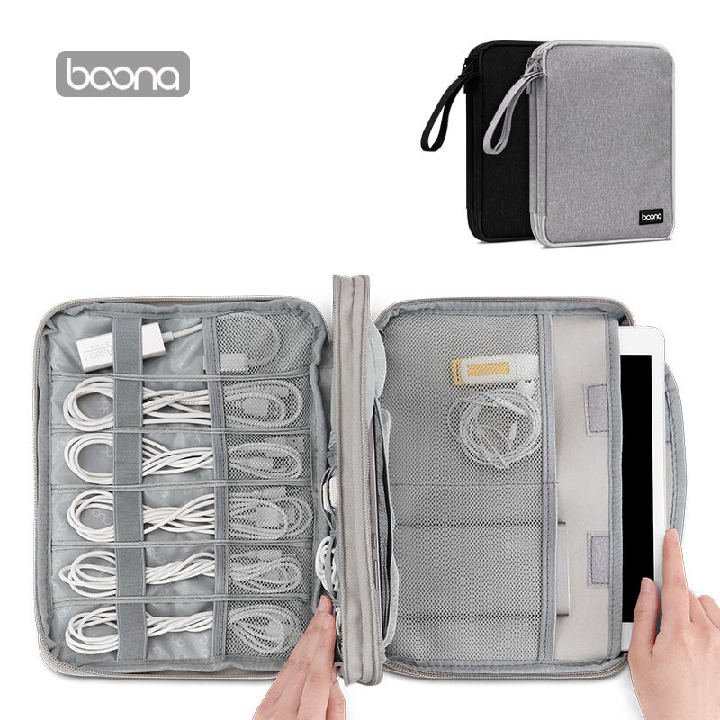 Laptop Electronics Accessories - حقيبة تخزين محمولة لتنظيم الكابلات الإلكترونية