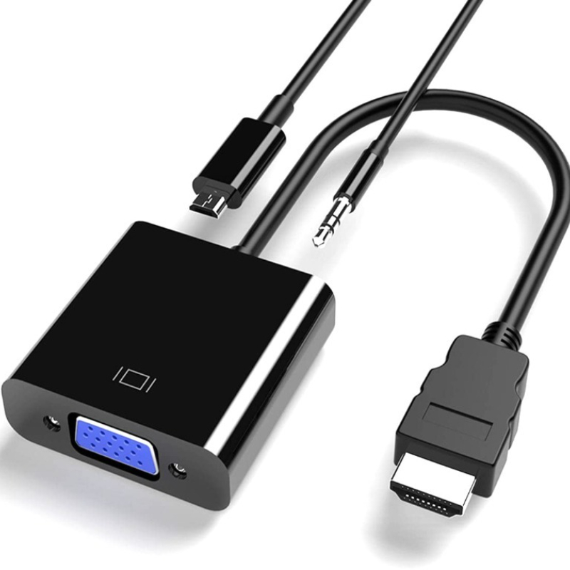 Hdmi Vga Adapter - محول HDMI إلى VGA محول 1080P