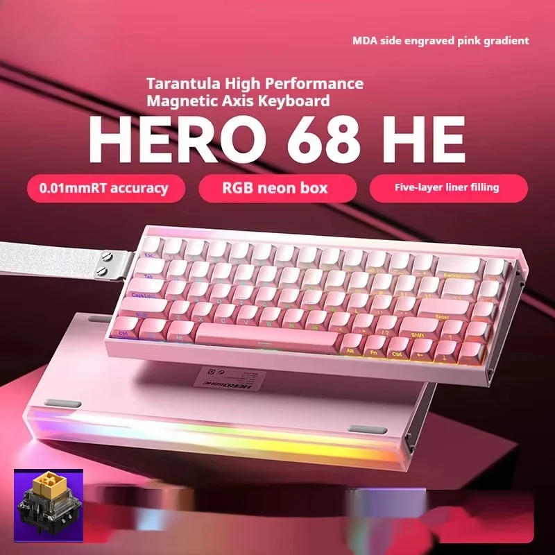 لوحة المفاتيح المغناطيسية RGB  - مراجعة Laptop Electronics Accessories وسعره