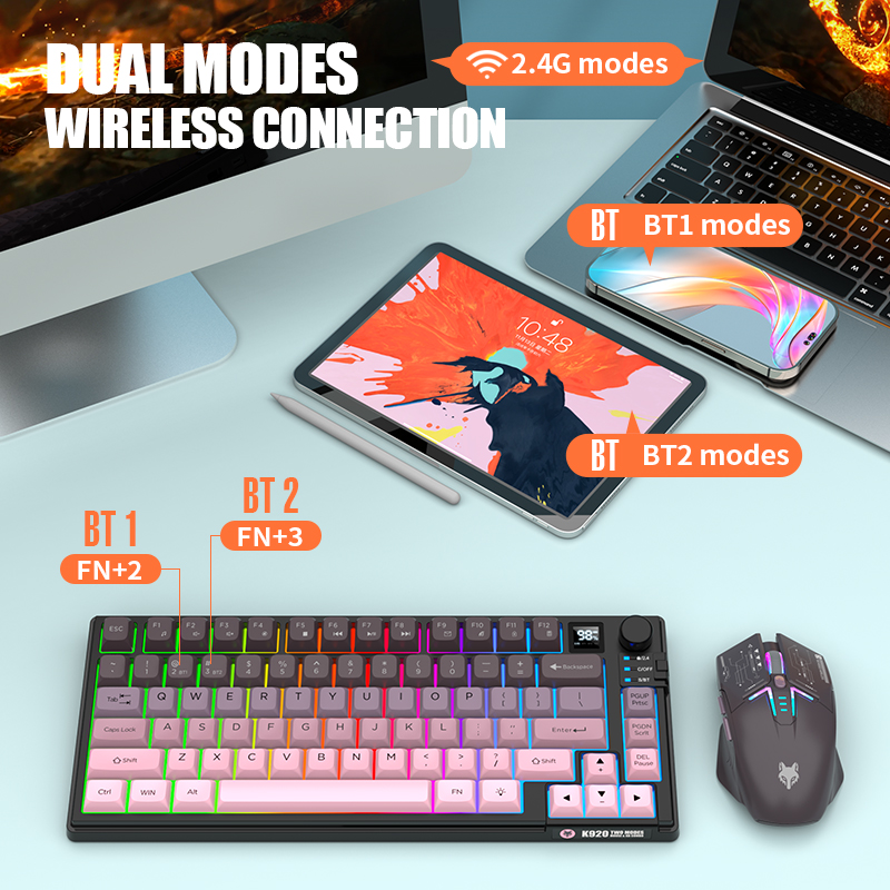 مجموعة لوحة مفاتيح وماوس لاسلك - مراجعة Laptop Accessories Combo وسعره