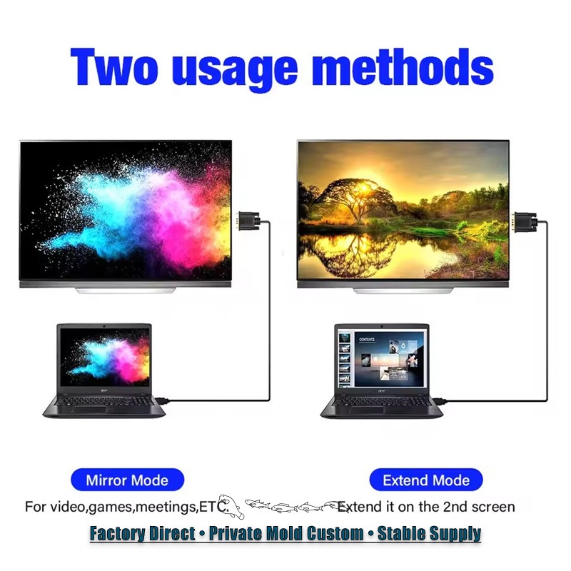 محول كابل HDMI متوافق مع VGA ب - مراجعة Hdmi Vga Adapter وسعره