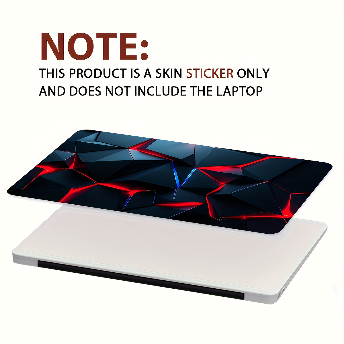 حزمة من ملصقين لتزيين الكمبيوت - مراجعة Laptop Accessories Msi وسعره