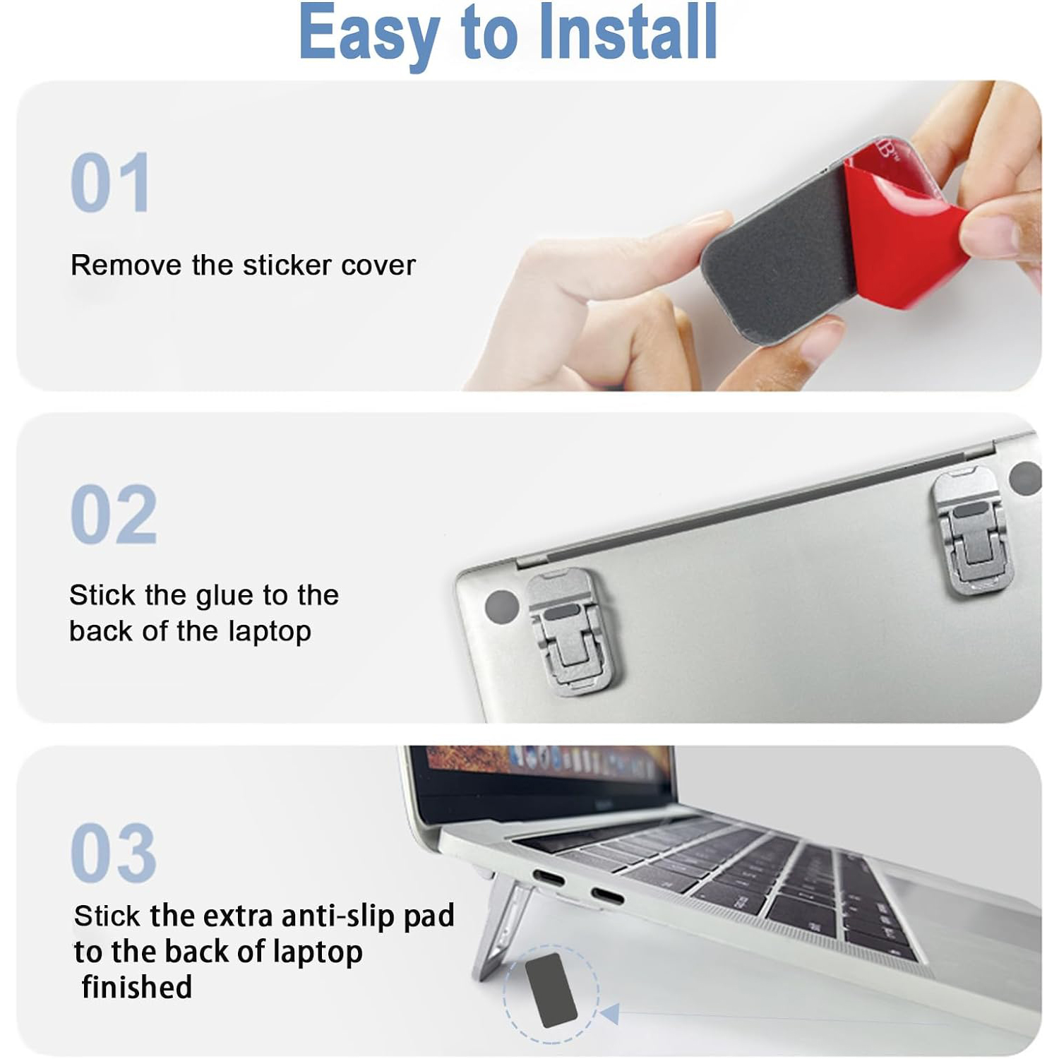 قطعتان من حامل الكمبيوتر المحم - مراجعة Laptop Ergonomic Accessories وسعره