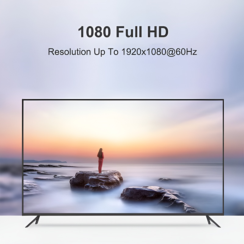 HDMI-متوافق مع VGA مع الصوت HD - مراجعة Hdmi Vga Adapter وسعره