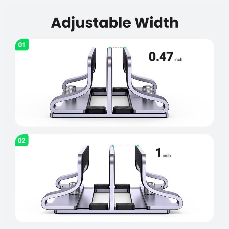 UGREEN العمودي محمول حامل حامل - مراجعة Laptop Accessories Distributor وسعره