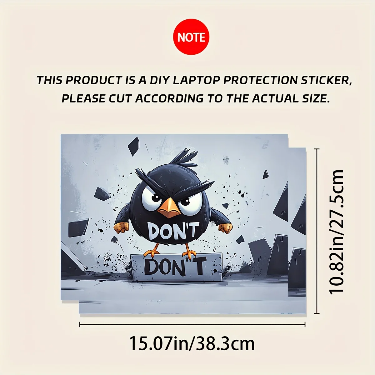 2 قطعة من ملصقات الكمبيوتر الم - مراجعة Laptop Accessories Msi وسعره