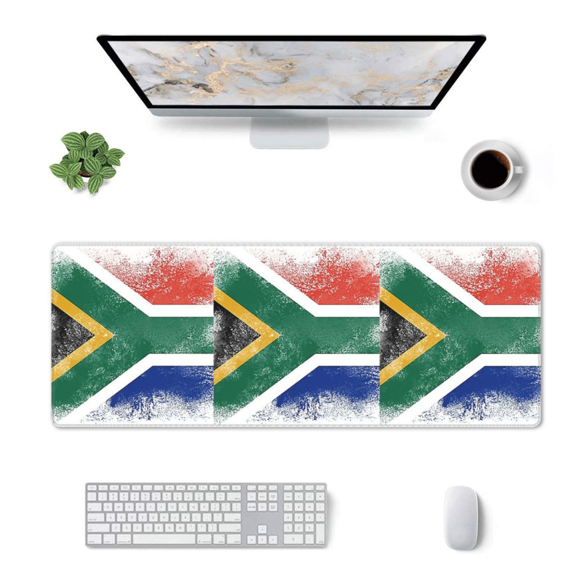 بساط فأرة كبير بعلم جنوب أفريق - مراجعة Laptop Accessories South Africa وسعره