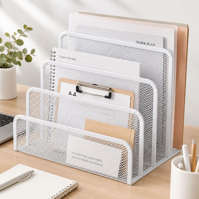 منظم مكتب ثلاثي الطبقات من الش - مراجعة Laptop Ergonomic Accessories وسعره