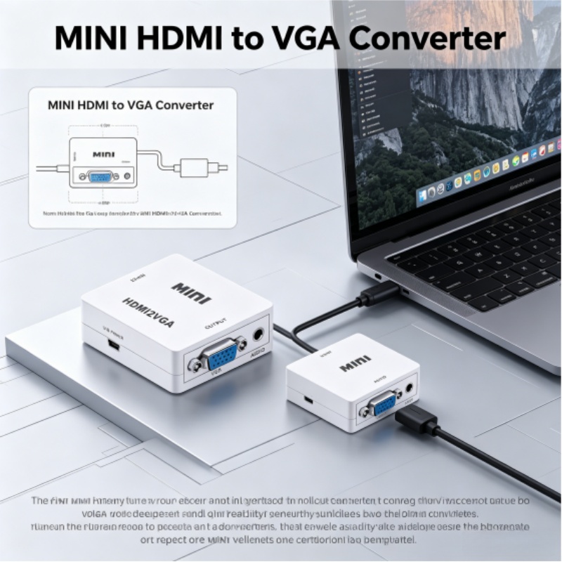 محول HDMI إلى VGA مع صوت، محول - مراجعة Hdmi Vga Adapter وسعره