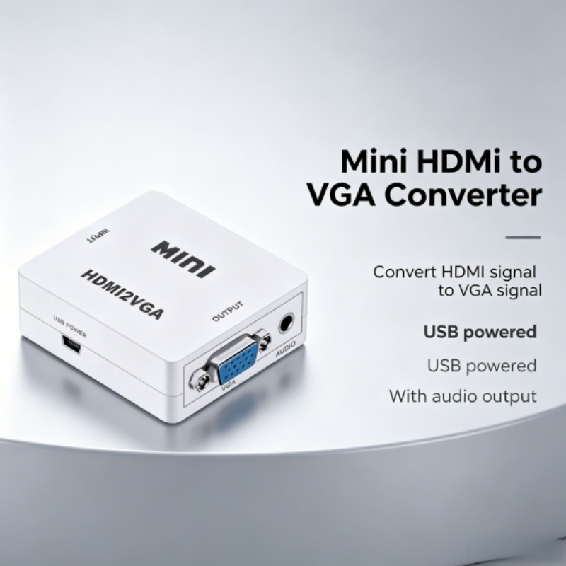 محول HDMI إلى VGA مع صوت، محول - مراجعة Hdmi Vga Adapter وسعره