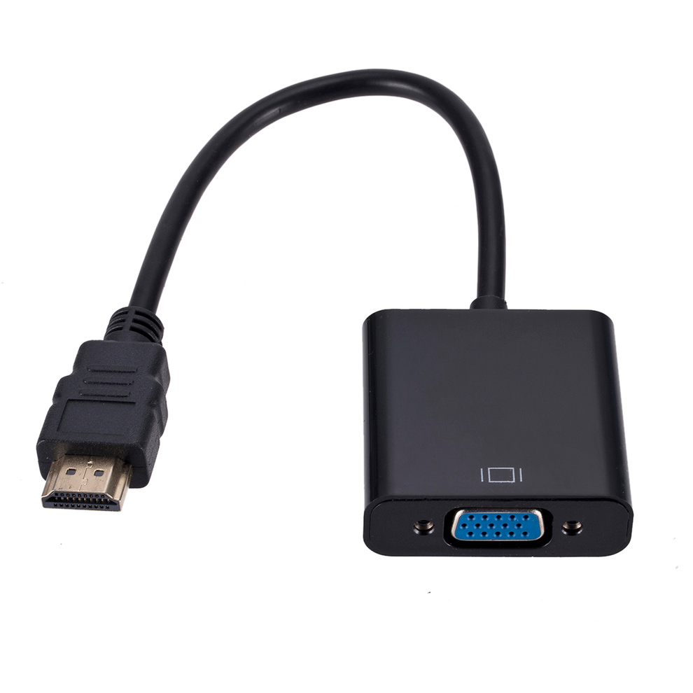HDMI-متوافق مع محول VGA مع مصد - مراجعة Hdmi Vga Adapter وسعره