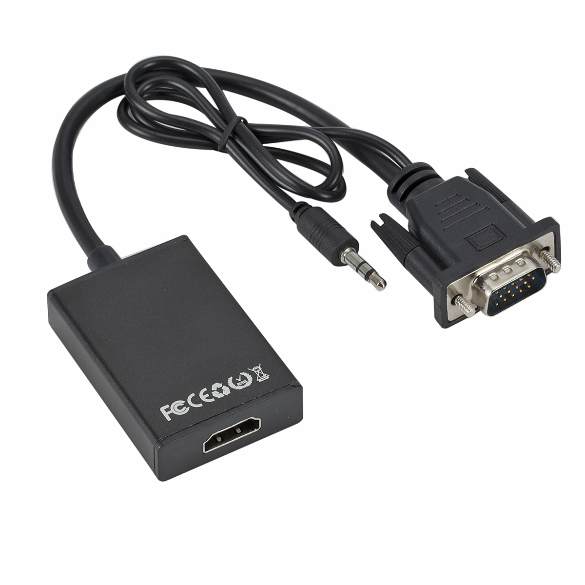 1080P HD VGA TO HD مع 3.5 مللي - مراجعة Hdmi Vga Adapter وسعره