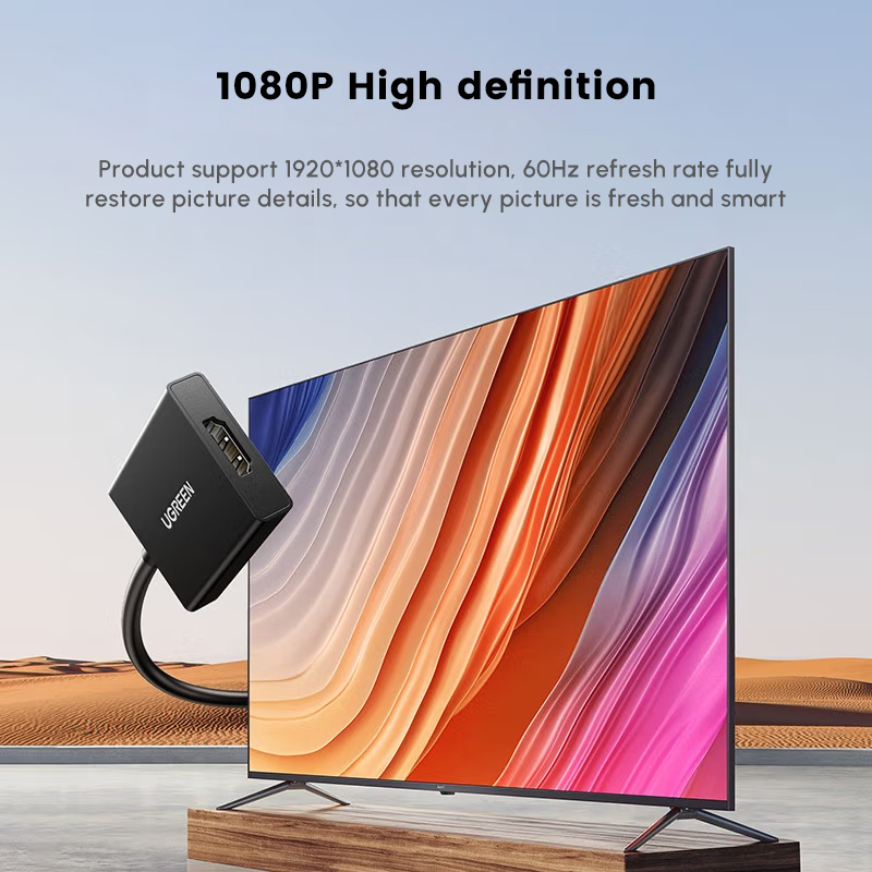 موصل محول UGREEN HD-MI إلى VGA - مراجعة Hdmi Vga Adapter وسعره