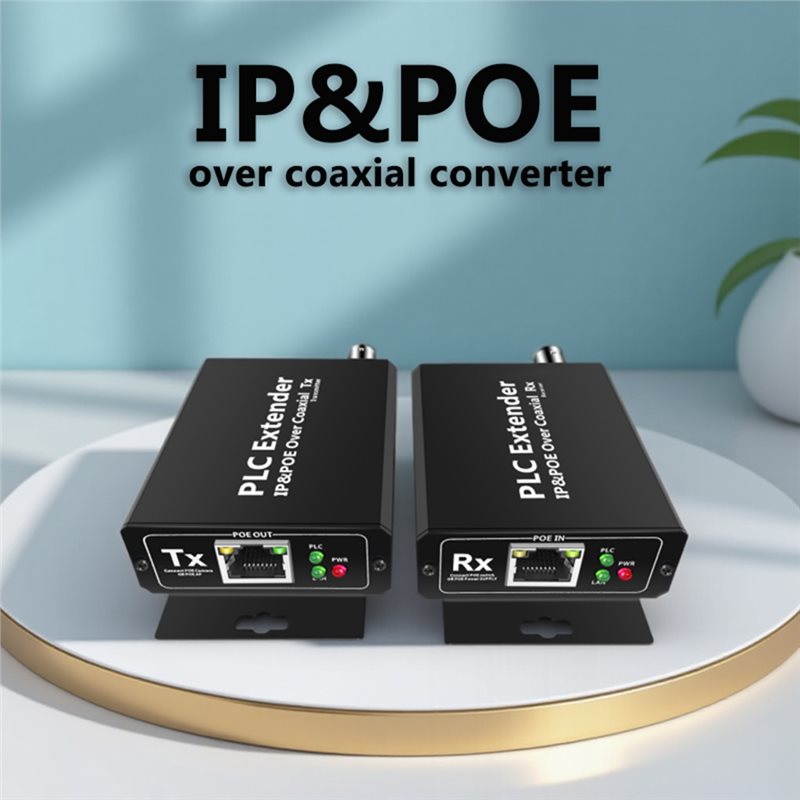 موسع POE عبر الكابل المحوري EO - مراجعة Hdmi Vga Adapter وسعره