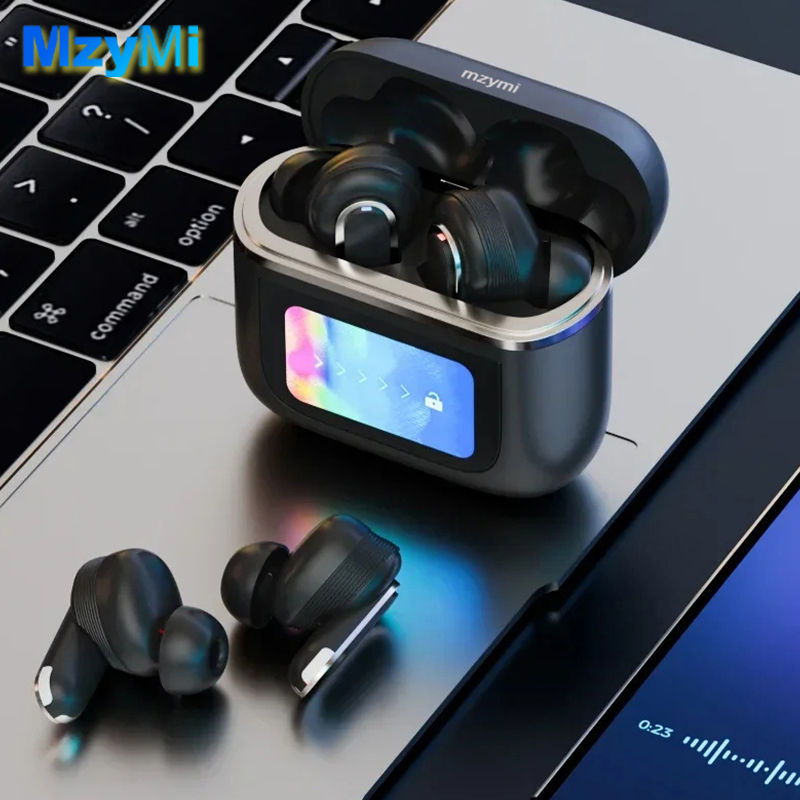 MZYMI Design ANC + ENC TWS V8  - مراجعة Laptop Accessories Headphones وسعره
