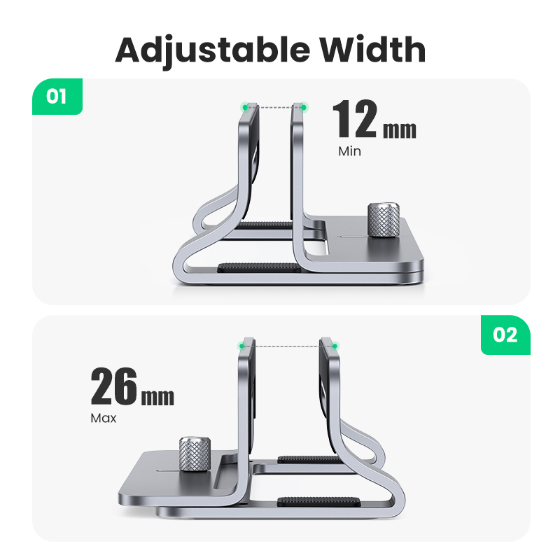 UGREEN-حامل حامل عمودي للكمبيو - مراجعة Laptop Accessories Distributor وسعره