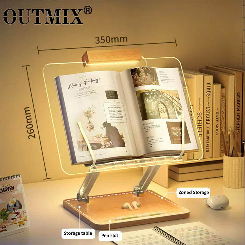 حامل قراءة خشبي مع إضاءة، حامل - مراجعة Laptop Related Accessories وسعره