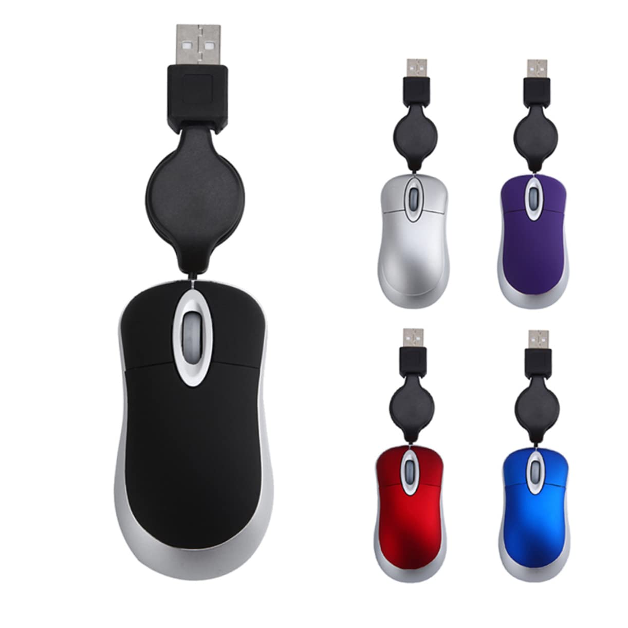 ماوس بصري صغير محمول، كابل USB - مراجعة Laptop Electronics Accessories وسعره