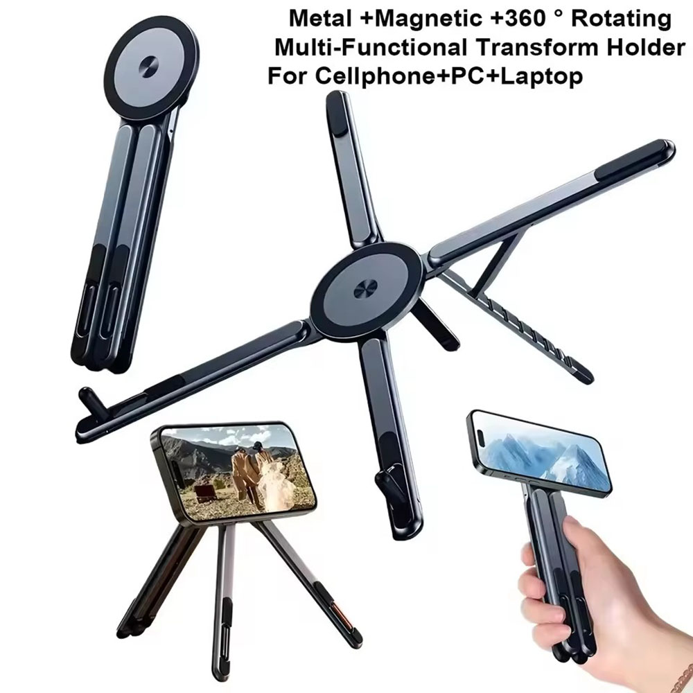 حامل هاتف مغناطيسي محمول وعصا  - مراجعة Laptop Related Accessories وسعره