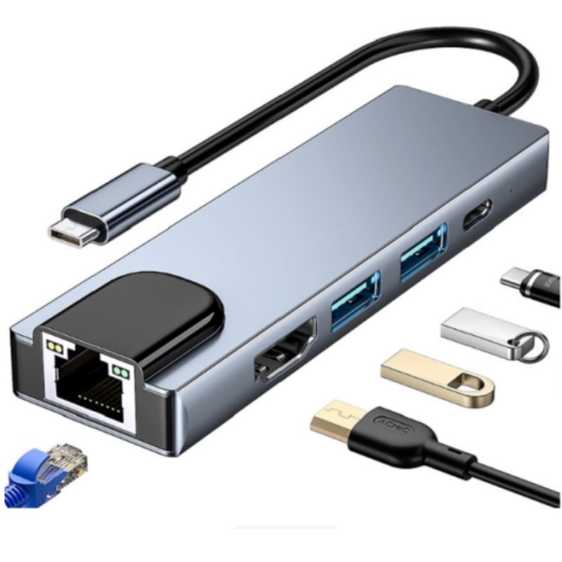 محول لابتوب متعدد الوظائف 5 في - مراجعة Laptop Accessories Distributor وسعره