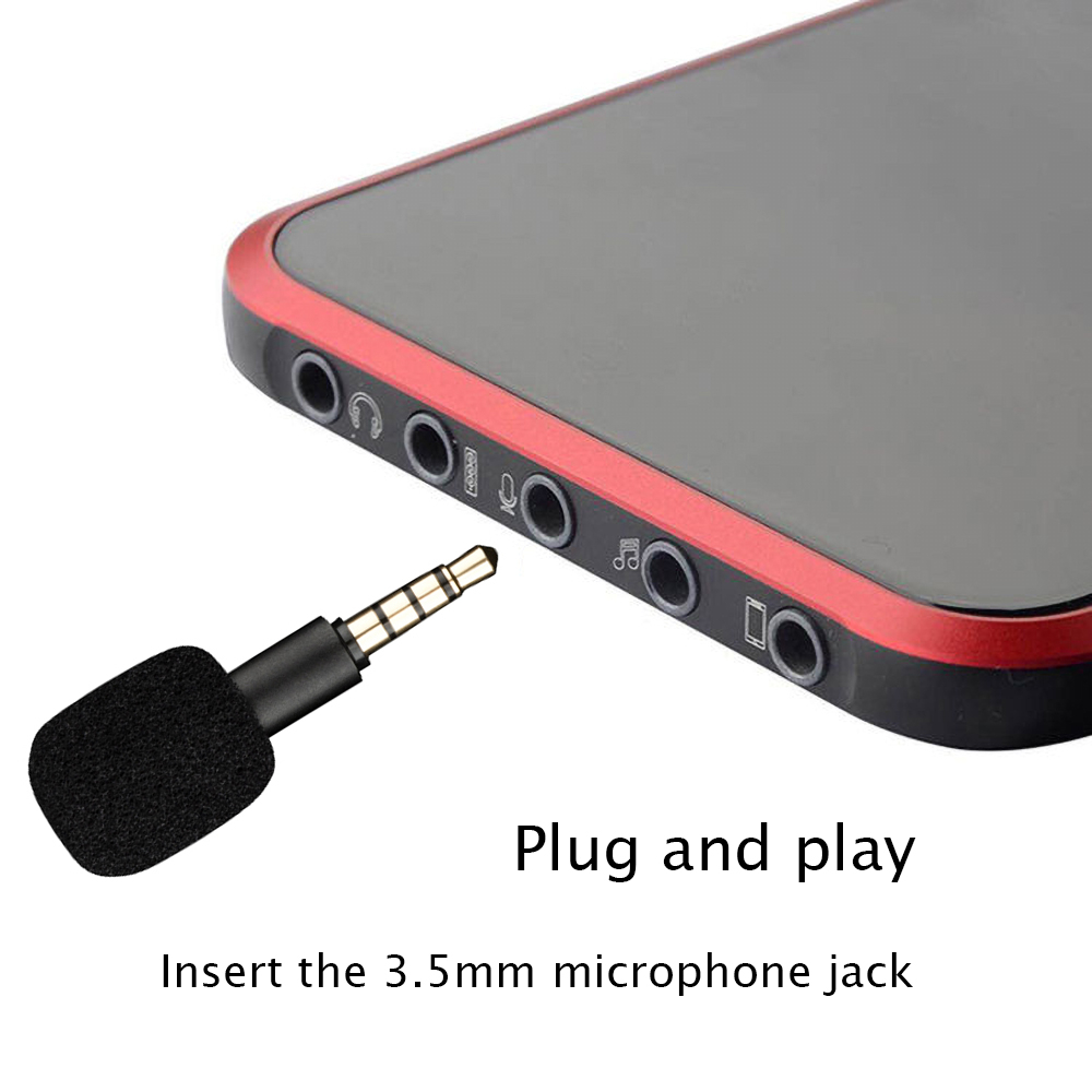 ميكروفون صغير محمول جاك 3.5 مل - مراجعة Laptop Accessories Headphones وسعره